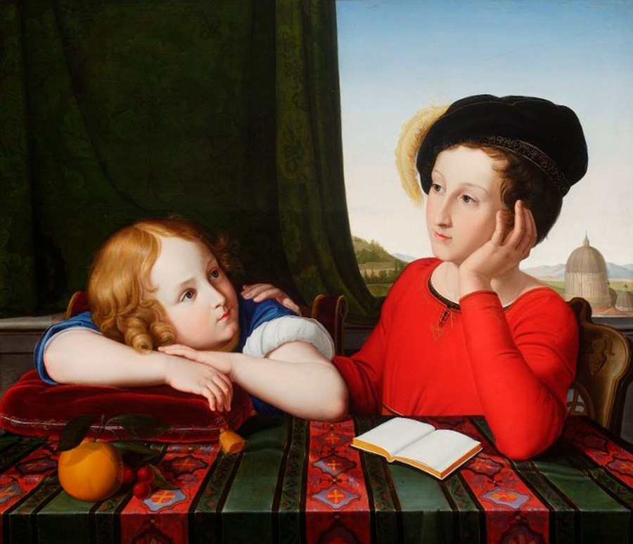 wienczyslaw and konstanty potocki in childhood